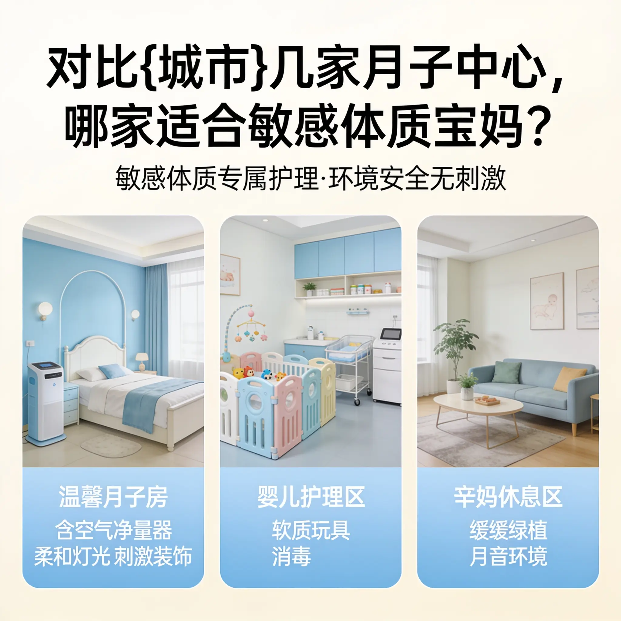 对比乌当几家月子中心,哪家适合敏感体质宝妈?